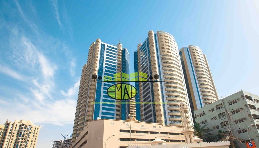 位于阿治曼市中心，地平线大厦，地平线大厦A座 2 卧室的公寓 29000 AED - 4932730