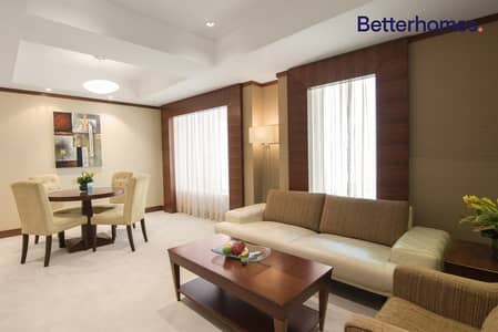فلیٹ 1 غرفة نوم للايجار في شارع الشيخ زايد، دبي - شقة في فندق كارلتون داون تاون شارع الشيخ زايد 1 غرف 110000 درهم - 5530521