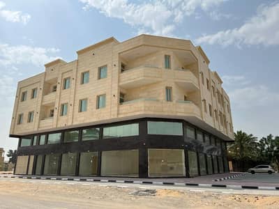 Bulk Unit for Sale in Al Rawda, Ajman - For sale a new building, an income of 800 thousand at a rate of 9.5%