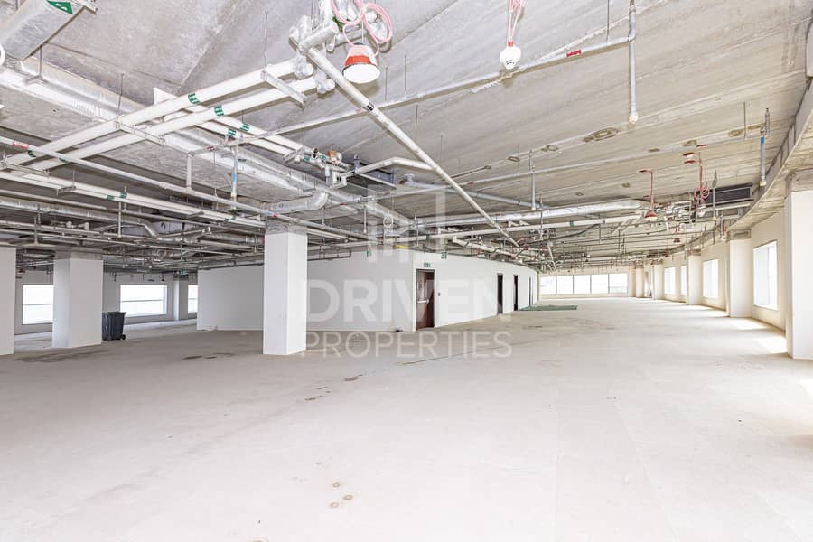 Full Floor | Shell and Core Office Space
