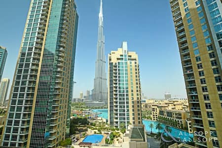 2 Bedroom Apartment for Sale in Downtown Dubai, Dubai - Burj Khalifa View | Vacant | Exclusive