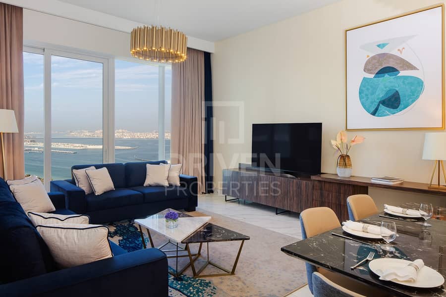 شقة في فندق وأجنحة أفاني بالم فيو دبي،مدينة دبي للإعلام 2 غرف 3403264 درهم - 5091196