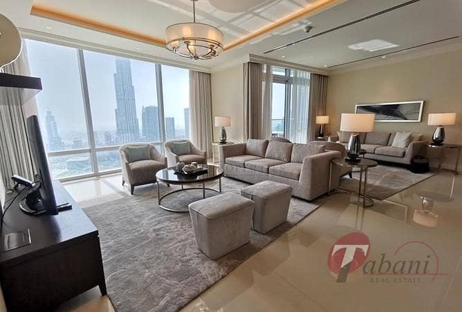 Exclusive |Fully Furnished |Burj and Fountain View