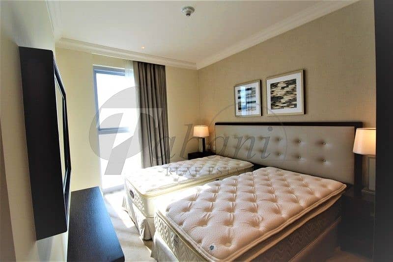 شقة فندقية في العنوان رزيدنس فاونتن فيوز 2،العنوان دبي مول،وسط مدينة دبي 2 غرف 2400000 درهم - 4470317