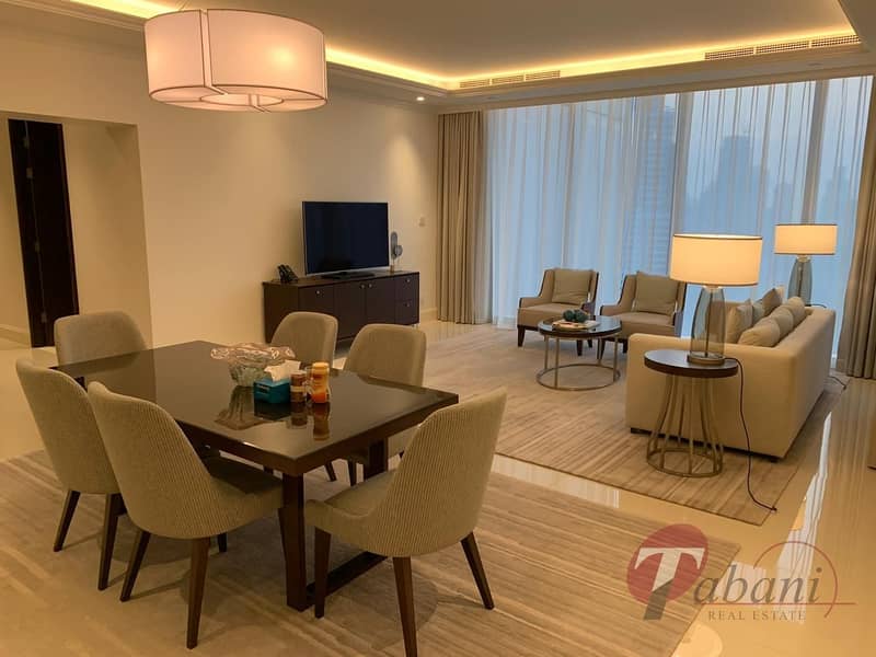 Fully Furnished| Burj and Fountain View|High Floor