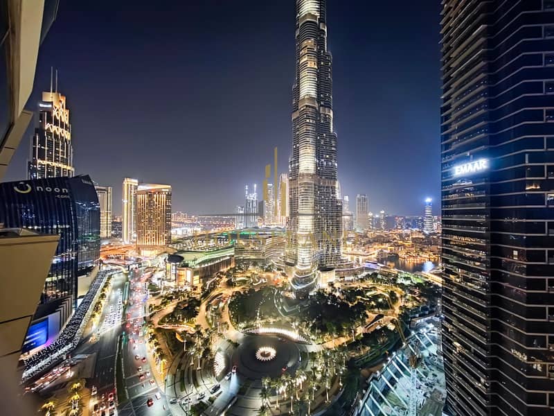 Luxury 3+1 Apartment | Burj Khalifa Views | FULL Furnished