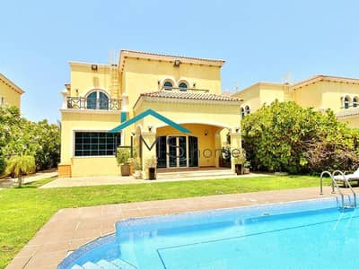 4 Bedroom Villa for Rent in Jumeirah Park, Dubai - Large 4 B/R | Private Pool | District 4