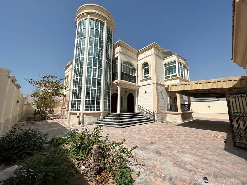 *** 8 BEDROOM VILLA IS AVAILABLE FOR RENT IN AL RAMAQIYA SHARJAH ONLY IN 130,000 AED ***