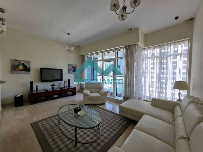 位于迪拜码头，三叉戟海湾大楼 2 卧室的公寓 145000 AED - 5645449