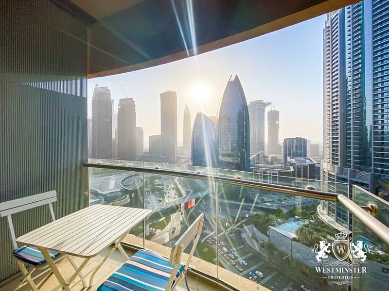 Furnished | High-end Studio Apt I Direct Access Dubai Mall