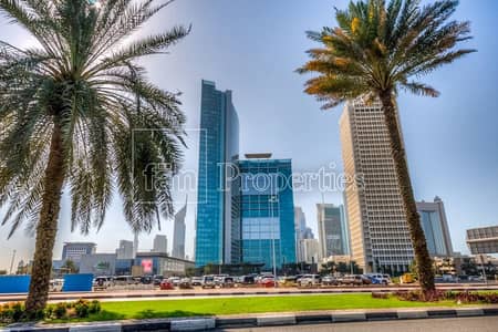 2 Bedroom Apartment for Rent in World Trade Centre, Dubai - DEWA and chiller free| 2 bed + maid | Sea view