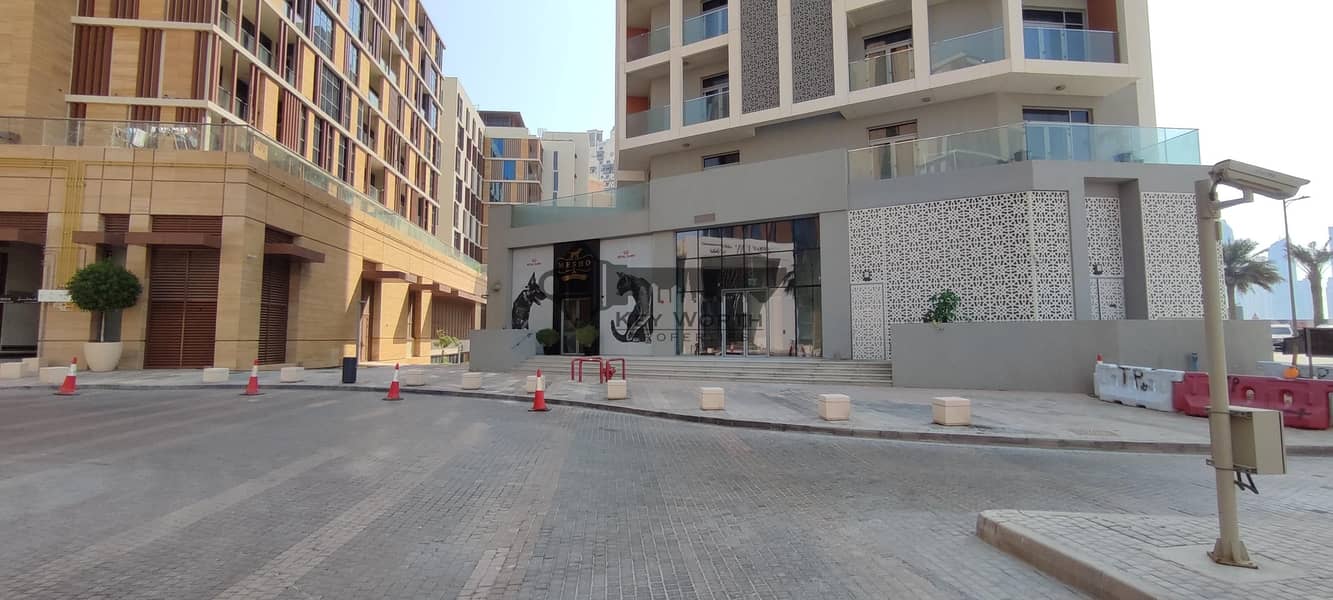 Opp. Building entrance Shop Chiller free in Jadaf Waterfront