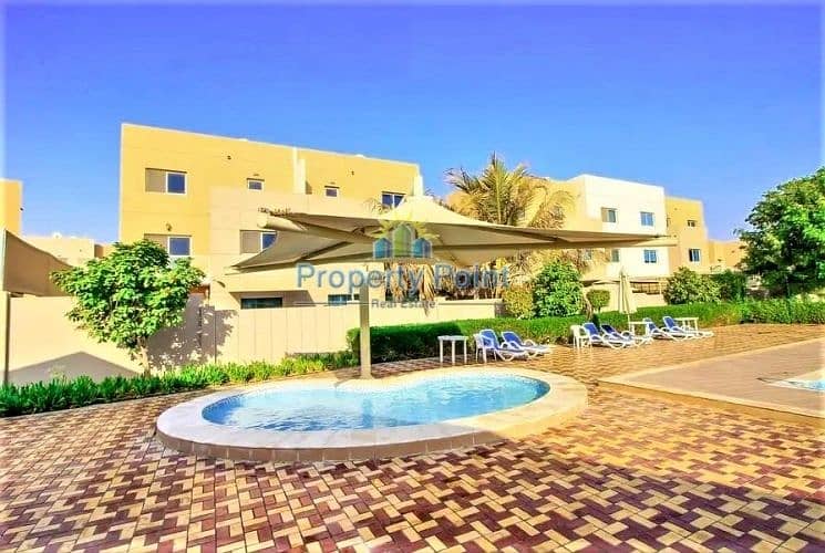 Best Offer | Single-Row | Mediterranean Style 2-bedroom Villa | Extended Garden | Parking and Facilities