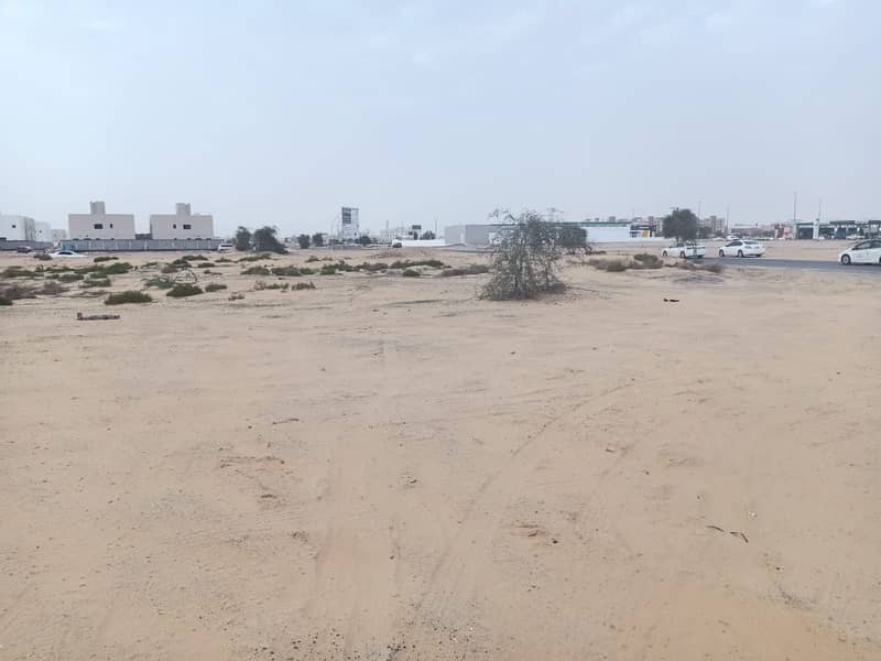 Opportunity for major investors Large plot of land for sale school permit Prime location and upscale hill Ajman
