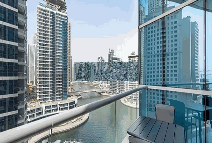 位于迪拜码头，湾区中心，湾区中心西 1 卧室的公寓 95000 AED - 5642499