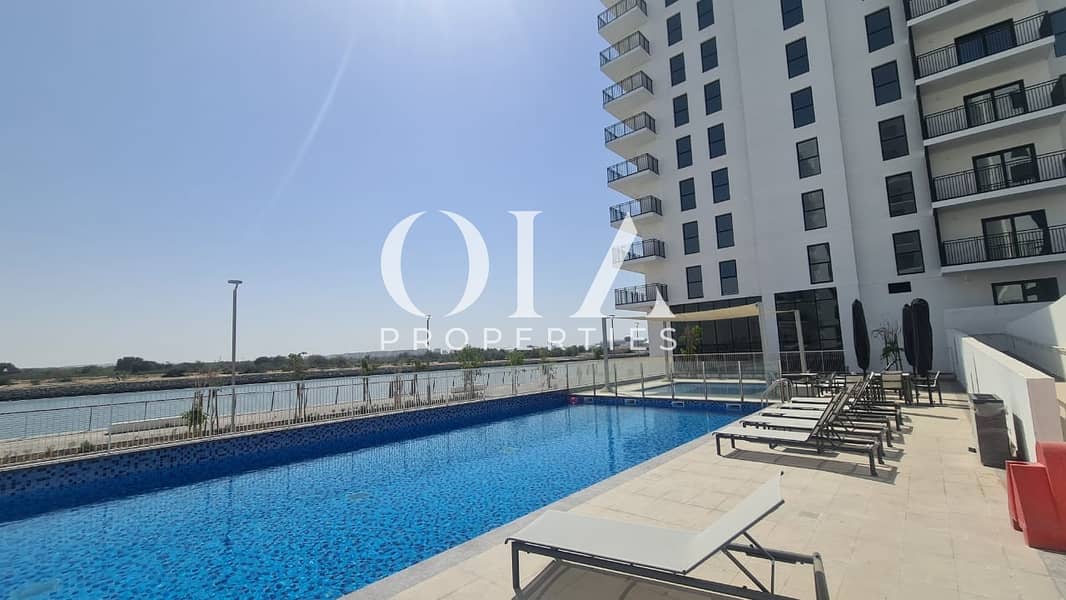 Less Than The Original Price!!Full Canal View, Pool View, Amazing 3 + Maid Bedrooms Apartment