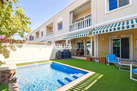 2 Bedroom Townhouse for Sale in Jumeirah Village Triangle (JVT), Dubai - Private Pool | Vacant on Transfer | Single Row