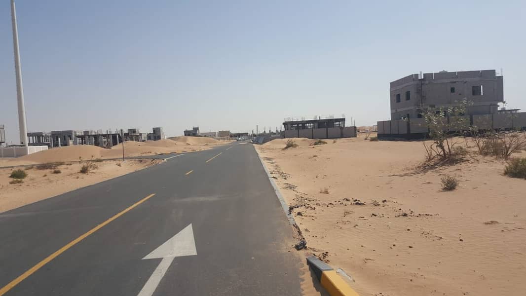 Land for sale in Ajman Manama Exempt from registration fees