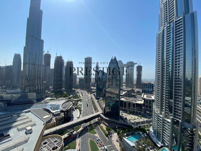 Burj Khalifa View | Chiller Free | Vacant