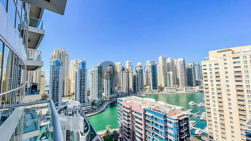 Квартира в Дубай Марина，Вейвс，Вэйвс Тауэр А, 2 cпальни, 1470000 AED - 5718262