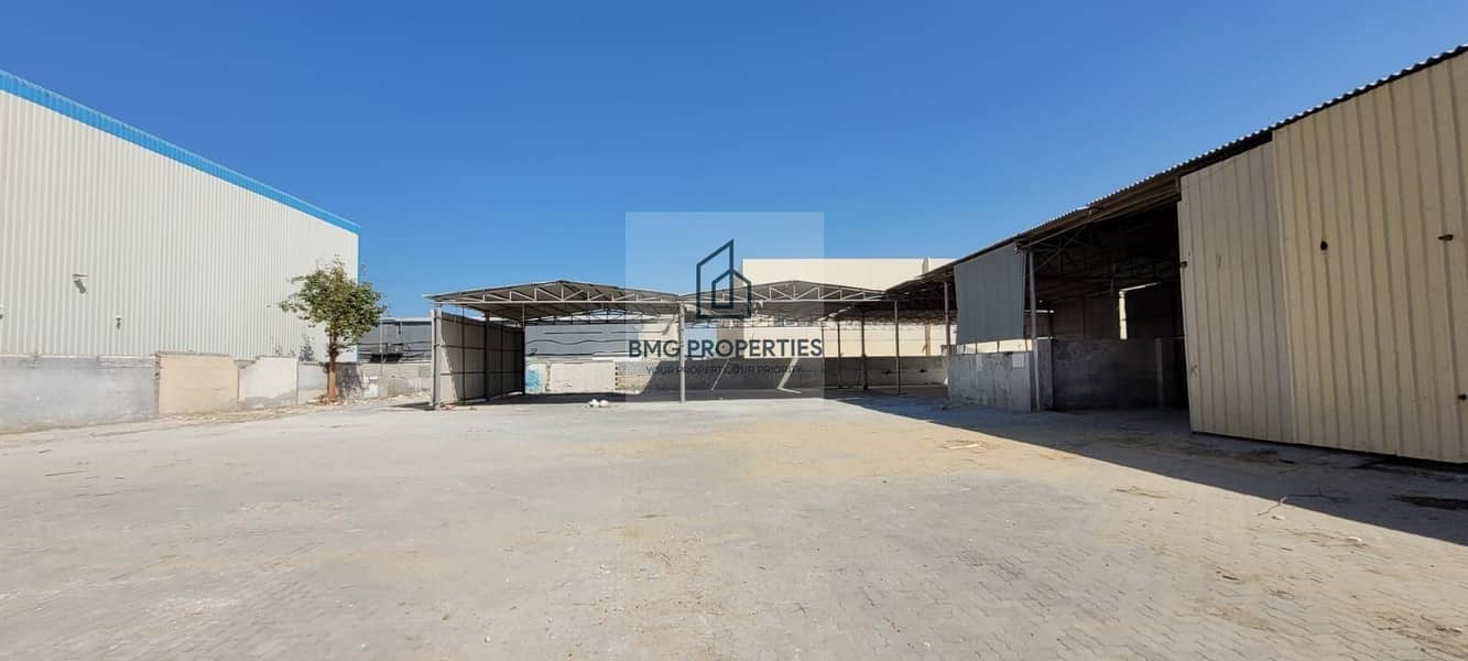 Commercial Plot with Shed & Office in Al Quoz