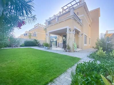 4 Bedroom Villa for Sale in Jumeirah Park, Dubai - 4+Maid Legacy Nova| Middle unit| Rented till 2023