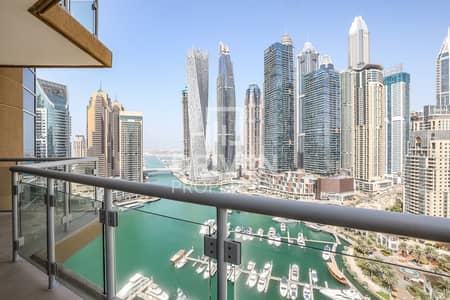 3 Bedroom Apartment for Rent in Dubai Marina, Dubai - Huge Apt with Marina View | Chiller Free