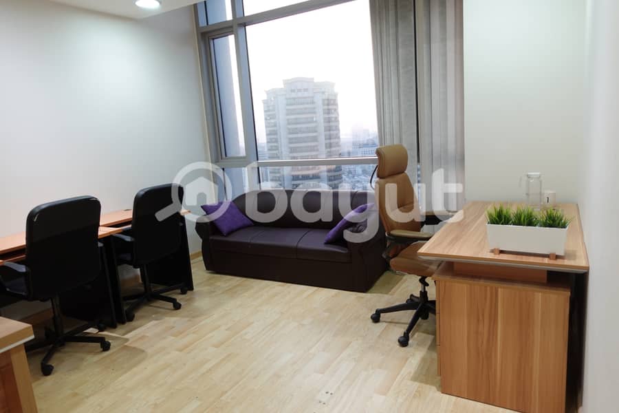 1 FULL YEAR FLEXI DESK | 24/7 ACCESS | FREE PARKING, WIFI AND DEWA | BANK INSPECTIONS INCLUDED