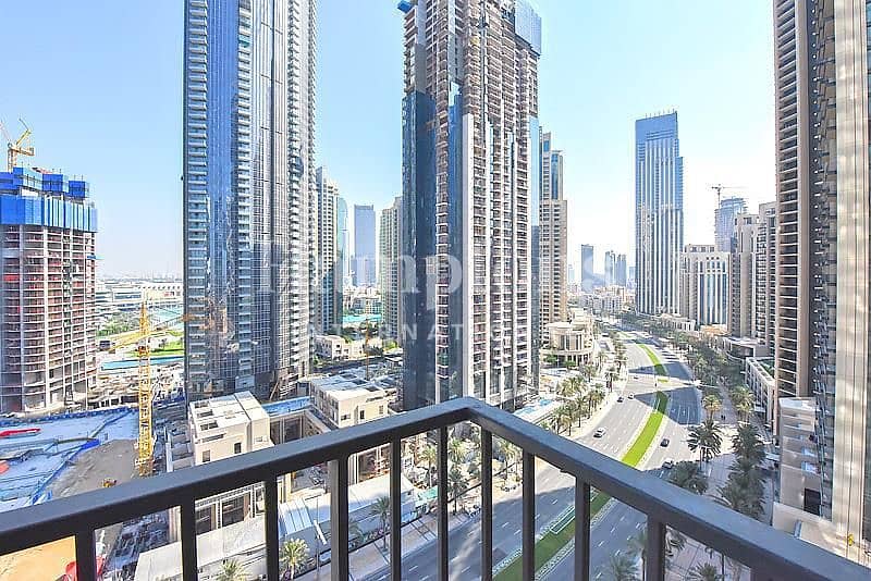 شقة في بوليفارد هايتس برج 1 بوليفارد هايتس وسط مدينة دبي 2 غرف 2850000 درهم - 4872384