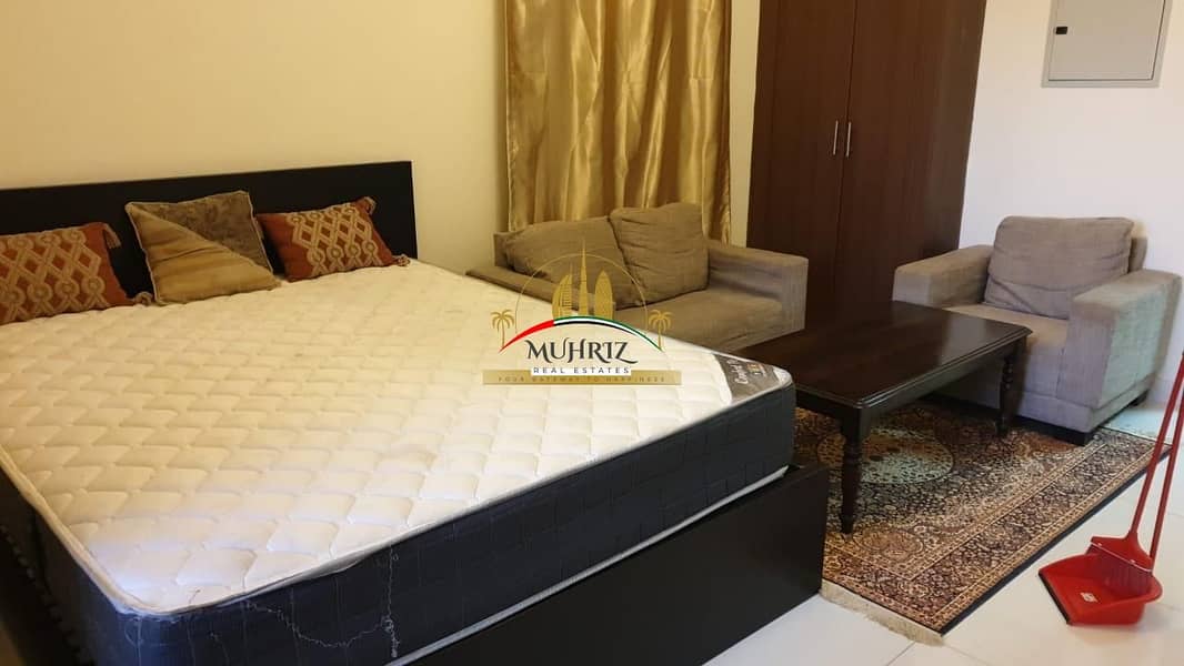 Amazing Studio Flat With Balcony For Rent in  Sports City