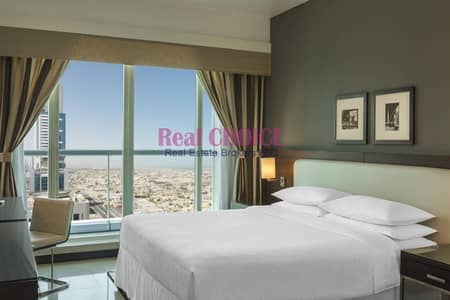 شقة فندقية 1 غرفة نوم للايجار في شارع الشيخ زايد، دبي - شقة فندقية في فور بوينتس من شيراتون شارع الشيخ زايد 1 غرف 185000 درهم - 5272526