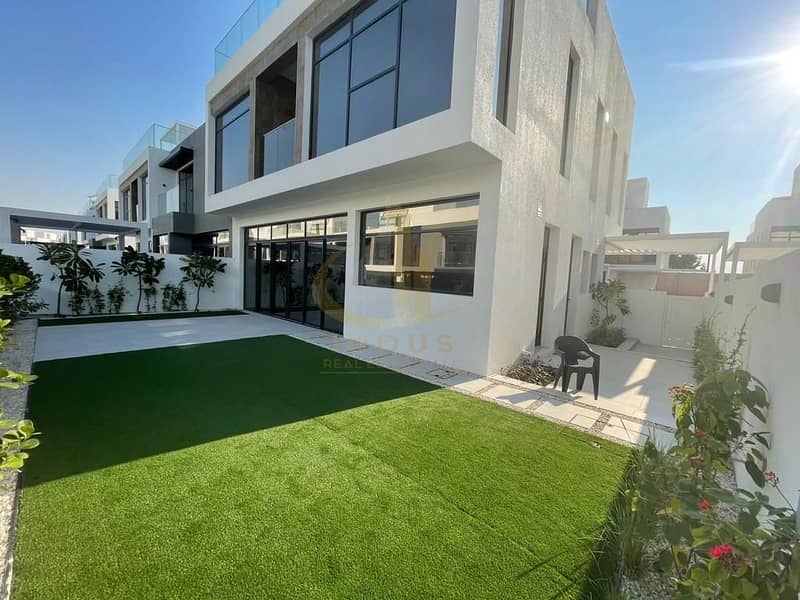 Private Garden and Pool | Brand New | 4BR+M Jumeirah Luxury Villa