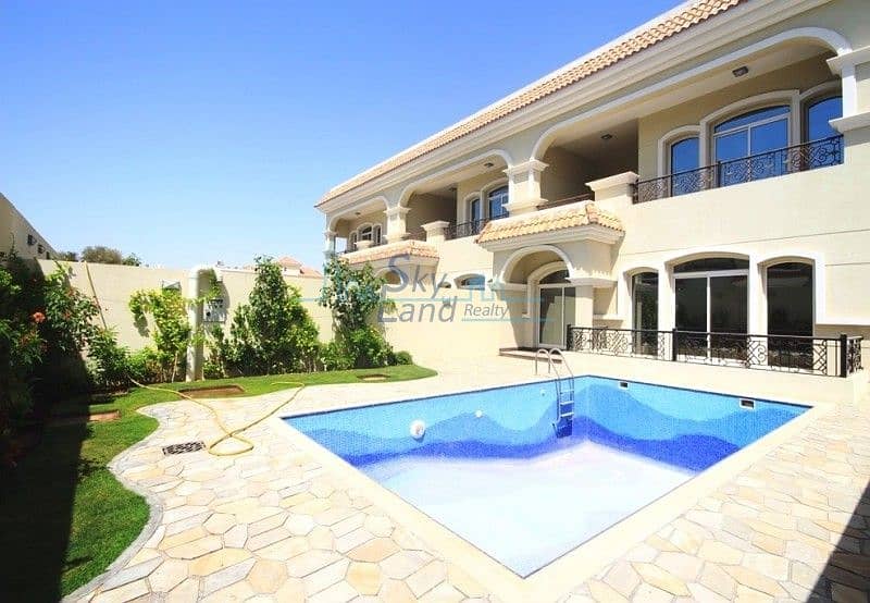 Luxury 5 BR + M Villa |Semi-Detached |Private Pool