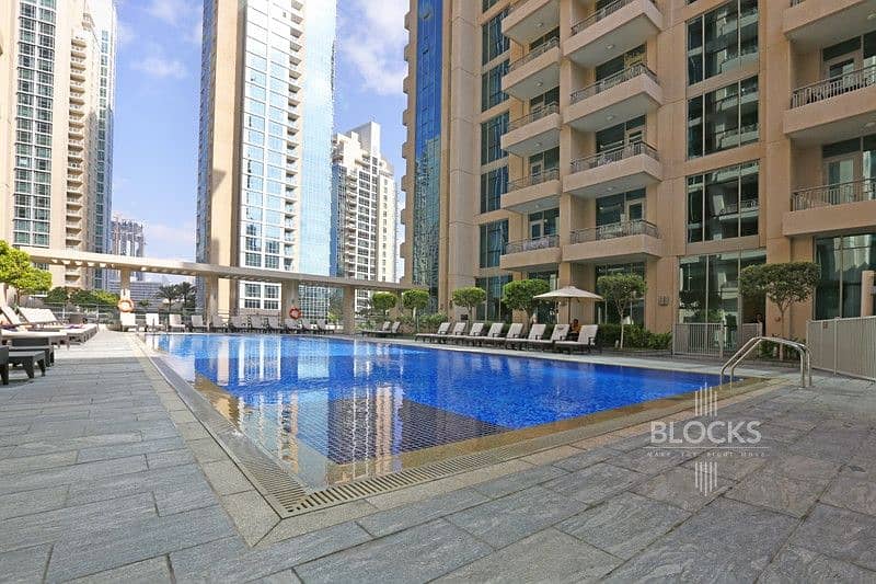 Vacant | Spacious Lay out | 2BR +Balcony | Chiller free