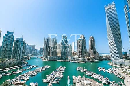 3 Bedroom Flat for Sale in Dubai Marina, Dubai - Full Marina View|Rented|Upgraded|Middle Floor