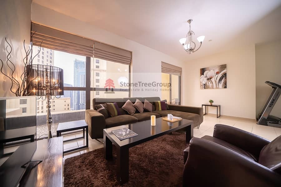 Fully Furnished 1BR in JBR Area