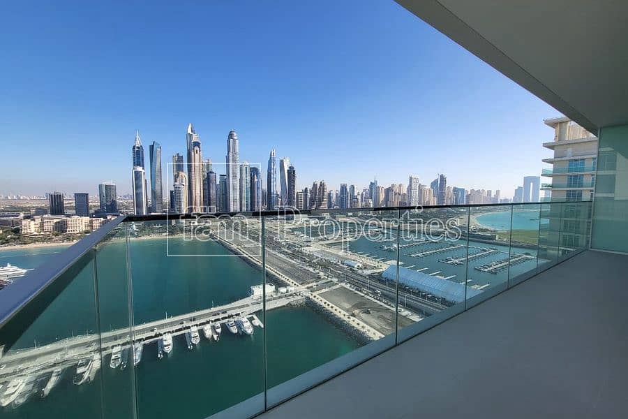 位于迪拜港，艾玛尔海滨社区，日出海湾公寓 3 卧室的公寓 340000 AED - 5557505