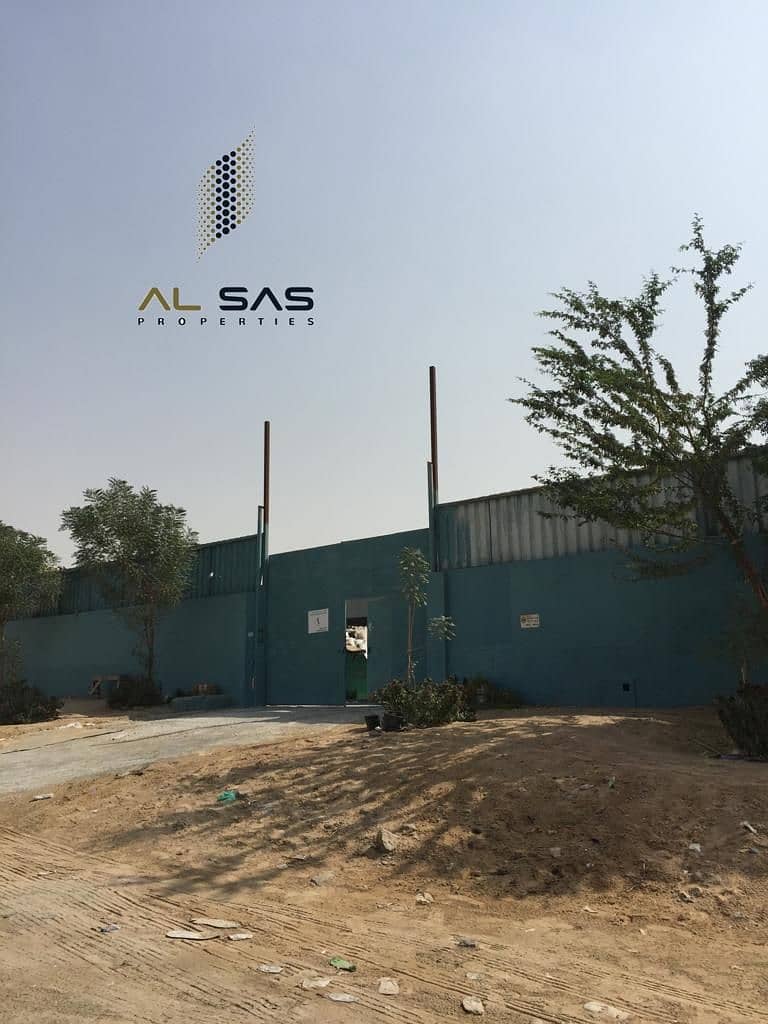 Industrial land for sale in Sharjah (Al Sajaa) with a great location and a great price