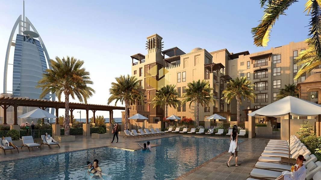 Luxury Apartment | Prime Location | Burj Al Arab View | Attractive Payment Plan | Limited Units Avalible