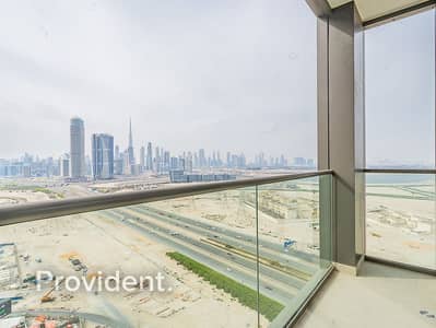 2 Bedroom Apartment for Rent in Mohammed Bin Rashid City, Dubai - High Floor | Stunning View of Burj Khalifa
