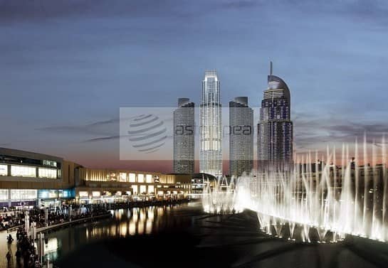 Off Plan 3 BR w/ Full Burj and Fountain Views