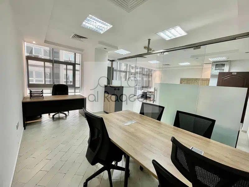 Partitioned | Furnished Office | 6 Cheques |