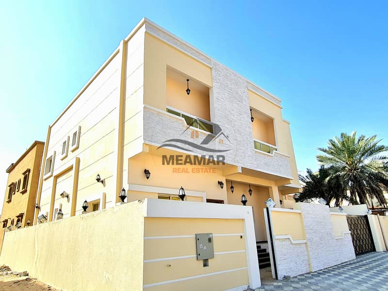 For sale villa 7 bedrooms, second piece of Sheikh Ammar Street, without down payment, freehold for all nationalities, super deluxe finishing