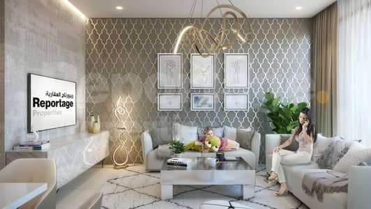 1 Bedroom Apartment for Sale in Masdar City, Abu Dhabi - Pool & boulevard view 1BHK | handover 2023