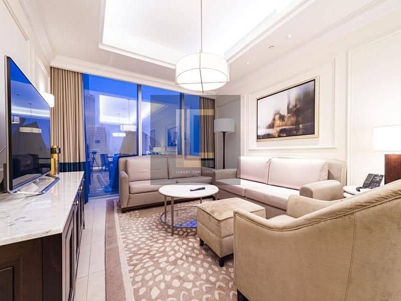 位于迪拜市中心，谦恭大道大厦 2 卧室的酒店式公寓 280000 AED - 5807821