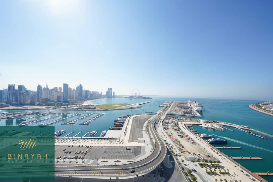 位于迪拜港，艾玛尔海滨社区，日出海湾公寓 3 卧室的公寓 5700000 AED - 5808936