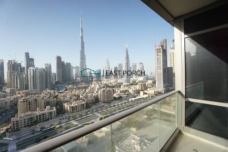 Well maintained 3 BR| Burj View | High Floor | Rented