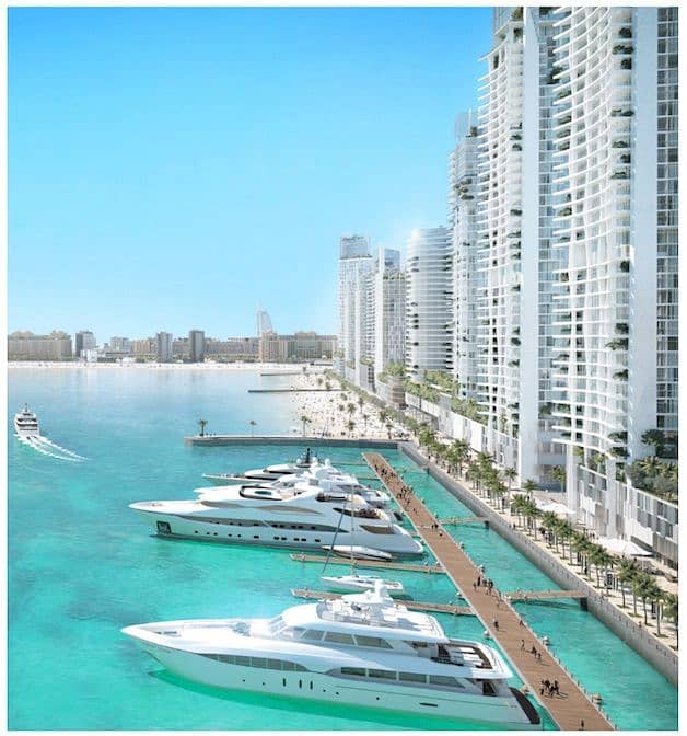 位于迪拜港，艾玛尔海滨社区，海滩岛公寓 1 卧室的公寓 1918888 AED - 5571306