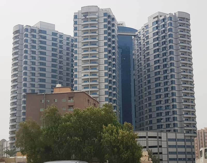 1 Bedroom  open view for rent in falcon towers Ajman