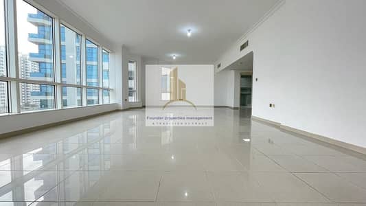 شقة 3 غرف نوم للايجار في منطقة الكورنيش، أبوظبي - شقة في منطقة الكورنيش 3 غرف 95000 درهم - 5749014